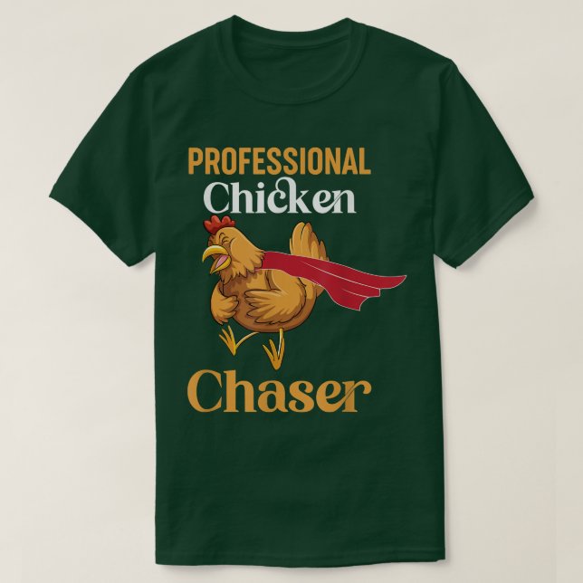 Bauer Beruflicher Hühnerkaser T - Shirt (Design vorne)