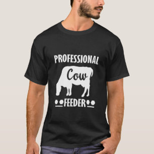 Bauer Berufskuhfütterer Kuhbauer T-Shirt