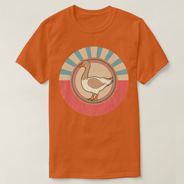 Bauer Bird Lover Farm Tierrückstand Gänse T-Shirt (Design vorne)