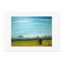 Bauer Canola Farm Wedding Einladung