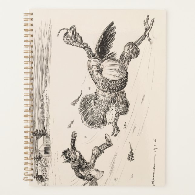 Bauer Chasing Turkey - William Walker Planer (Vorderseite)