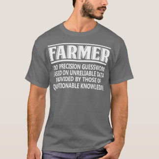 Bauer Definition Funny Farms Geschenk  T-Shirt
