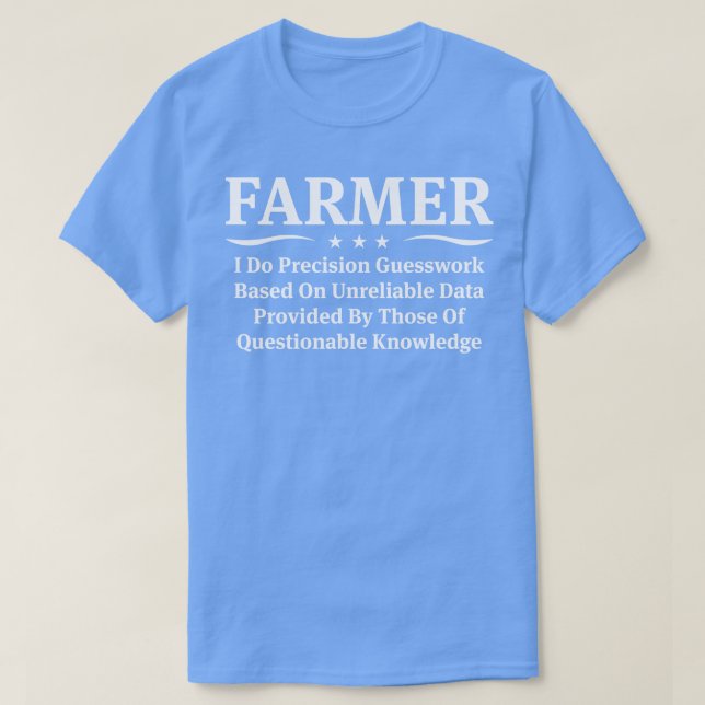 Bauer Definition I: Precision Guesswork basierend  T-Shirt (Design vorne)