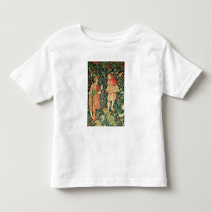 Bauer, der ein Brett jeu de Marelle trägt Kleinkind T-shirt