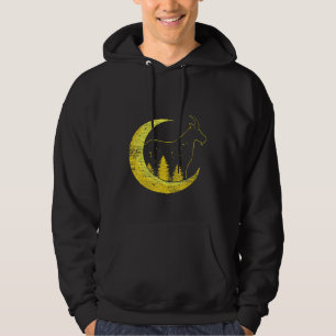 Bauer der tierischen Erzeugung Nachtziege Hoodie