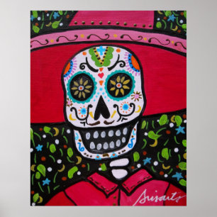 BAUER DIA DE LOS MUERTOS BONITO POSTER