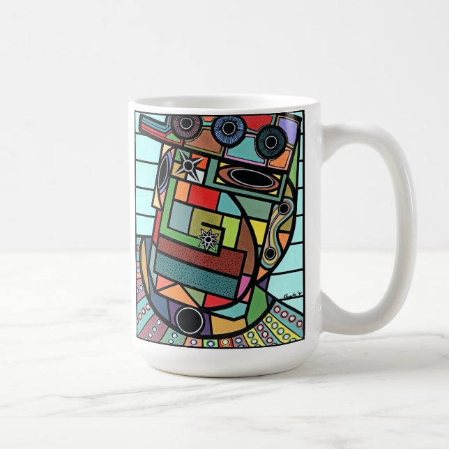 "Bauer" durch Ruchell Alexander Kaffeetasse (Rechts)