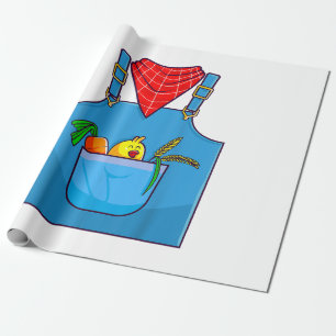 Bauer Einfache Niedliche Farm Geschenkpapier