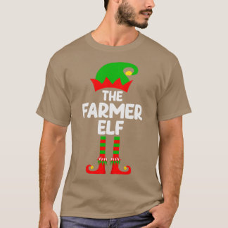 Bauer Elf Matching Family Group Weihnachts-Party P T-Shirt