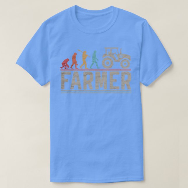 Bauer Evolution Man Funny Farm Traktor Lover T-Shirt (Design vorne)