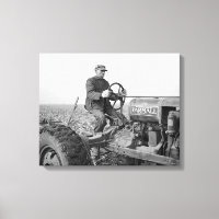 Bauer fährt Traktor, 1937