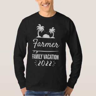 Bauer Familienurlaub Tropische Gruppenreise Strand T-Shirt