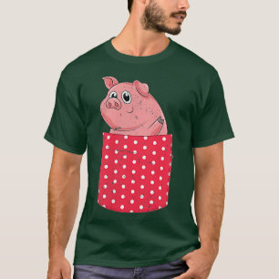 Bauer Farm Tiere Schweinefleisch Niedliches Schwei T-Shirt