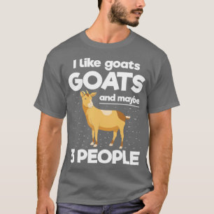 Bauer Funny Goat Lover Farm Farm Tierziege 1 T-Shirt