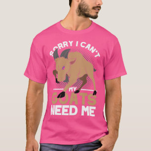 Bauer Funny Goat Lover Landwirtschaftliche Nutzzie T-Shirt