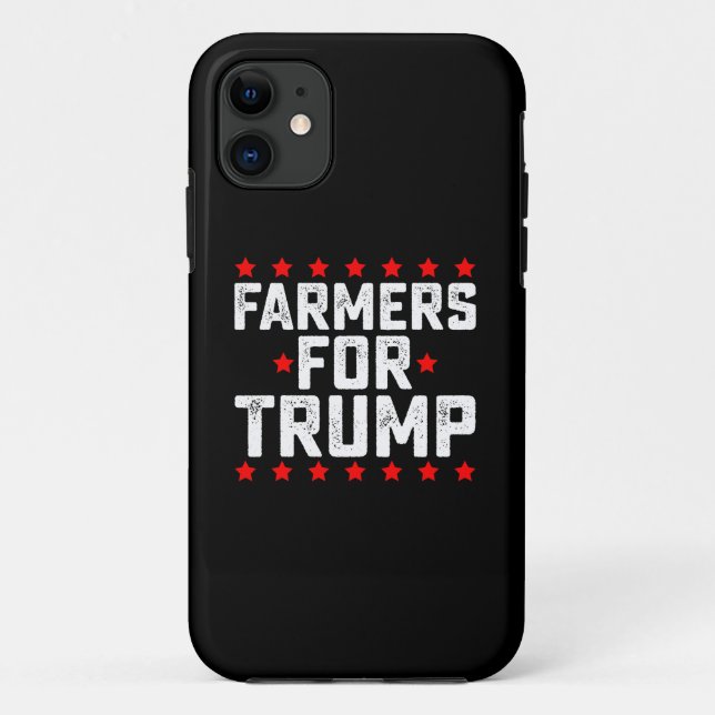 Bauer für die Präsidentschaftswahl von Trump Vinta Case-Mate iPhone Hülle (Rückseite)