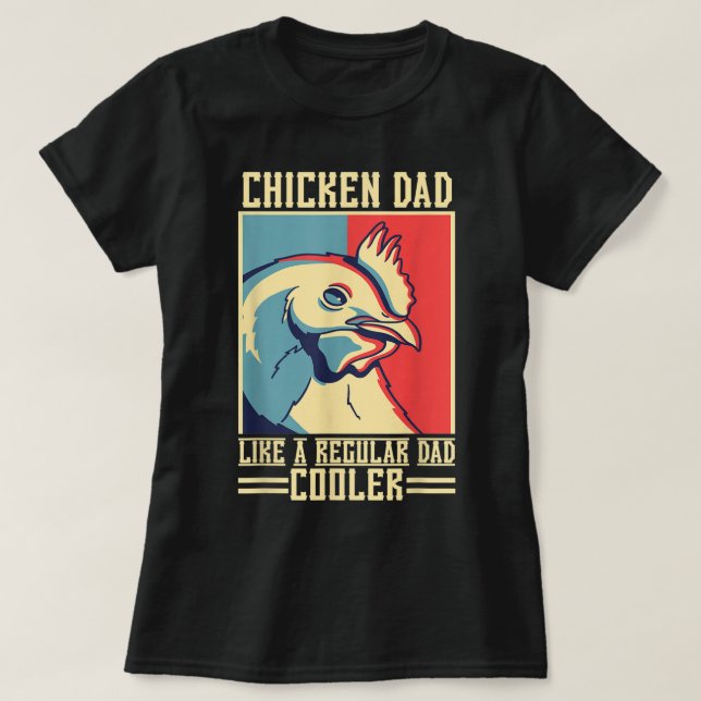 Bauer für Hühnerfleisch-Frühstücksangebot T-Shirt (Design vorne)