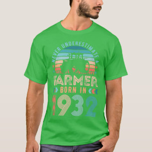 Bauer geboren 1932 Landwirtschaftspensum 90. Gebur T-Shirt