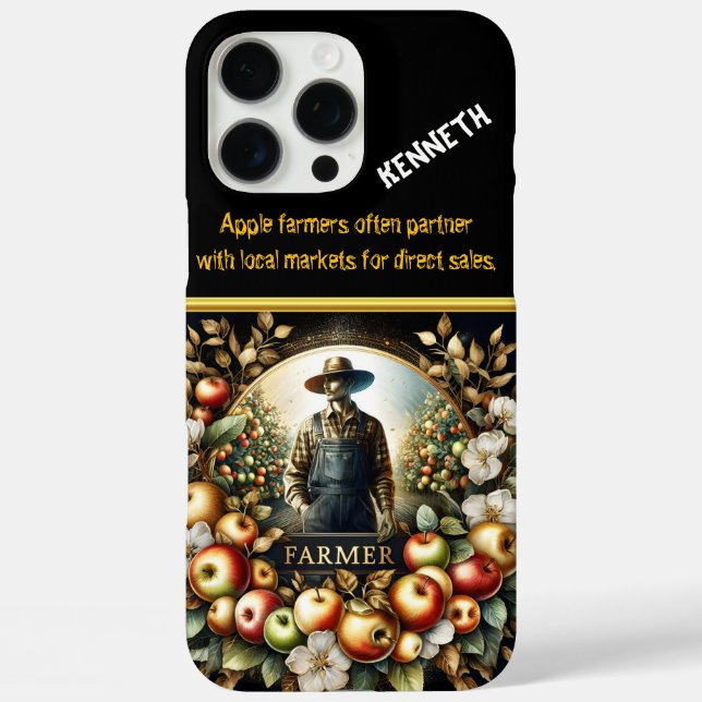 Bauer Gekümmert für Herbst Apple Orchards Case-Mate iPhone Hülle (Rückseite)