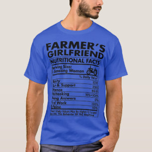 Bauer Girlfriend Ernährungswissenschaft Fakten La T-Shirt