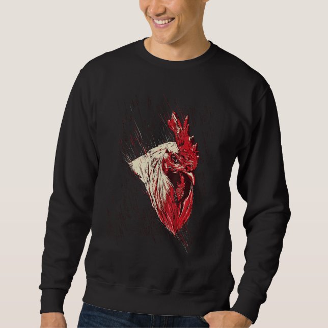 Bauer Hahn Sweatshirt (Vorderseite)