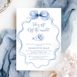 Bauer Handgezeichnete Brautdusche Einladung