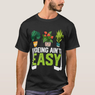 Bauer Hoeing Ain nicht leicht Gemüsepflanzen Pflan T-Shirt