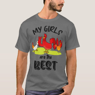 Bauer Hühnerfleisch Geflügel Lover Sprichwort T-Shirt
