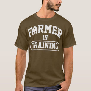 Bauer in der Ausbildung landwirtschaftlicher Bauer T-Shirt