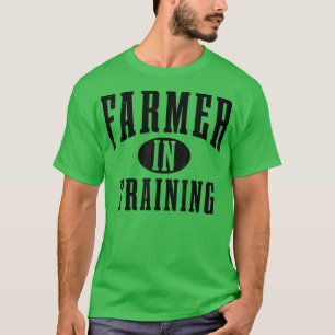 Bauer in der Ausbildung Vintager landwirtschaftlic T-Shirt