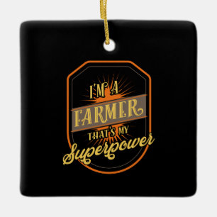 Bauer Keramikornament