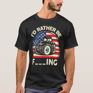 Bauer Kinder Männer Frauen, die ich eher züchten w T-Shirt