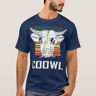 Bauer Kuh coole Kühe Damen, Männer, Kinder T-Shirt