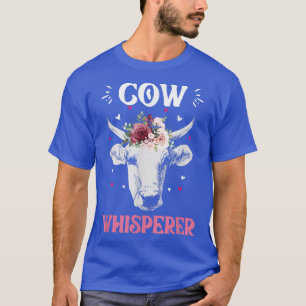 Bauer Kuh Whisperbetrieb T-Shirt