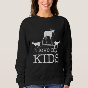 Bauer Landtiere Ziege Sweatshirt