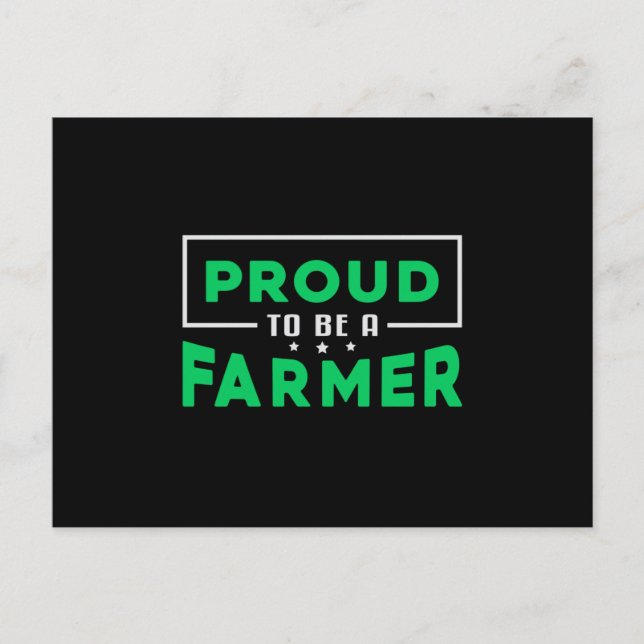 Bauer Landwirtschaft Hühner Funny Gift Postkarte (Vorderseite)