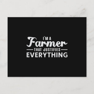Bauer Landwirtschaft Landwirtschaft Landwirtschaft Postkarte