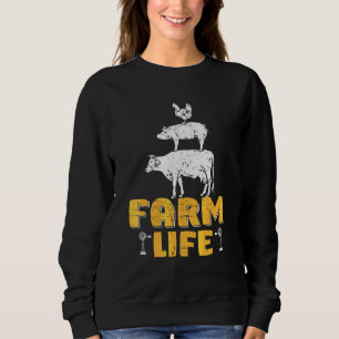Bauer landwirtschaftlicher Betriebe Traktor Landwi Sweatshirt