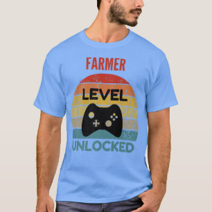 Bauer-Level-Unlock-Gamer-Geschenk für den Start T-Shirt