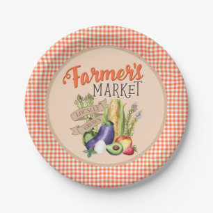 Bauer Market Baby Dusche Pappteller