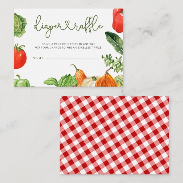 Bauer Market Baby Duwer Windelwanne Begleitkarte (Vorne/Hinten)