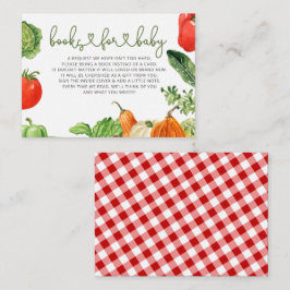 Bauer Market Baby Showbuchanfrage Begleitkarte