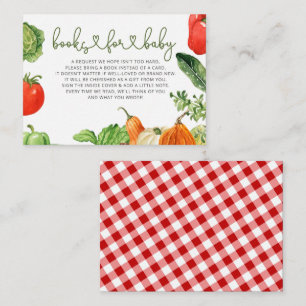 Bauer Market Baby Showbuchanfrage Begleitkarte