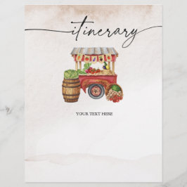 Bauer Market Blume Bouquet Informationsblatt Flyer