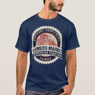 Bauer Market T Shirt Unterstützung Ihres lokalen