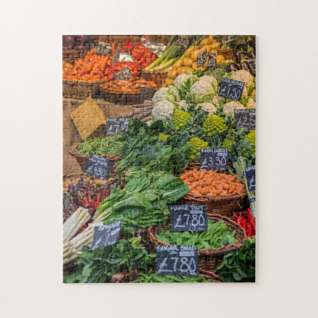 Bauer Markt Gemüse Jigsaw Puzzle (Vertikal)