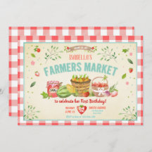 Bauer Markt Grosse Veggies Obst Rote Girl Party