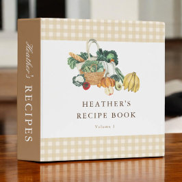 Bauer Marktthema Personalisiertes Rezept 3,8 Cm Ordner