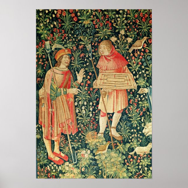 Bauer mit Jeu de Marelle Poster (Vorne)