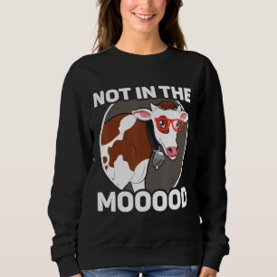 Bauer nicht in der Moody-Kuh Sweatshirt